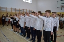 Ślubowanie klas pierwszych w Gminazjum w Skrobowie