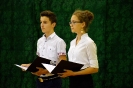 Ślubowanie klas pierwszych w Gminazjum w Łucce